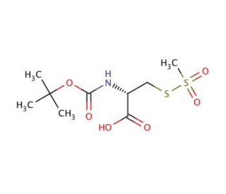 N-Boc-L-cysteine Methanethiosulfonate - chemical structure image