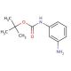 N-Boc-m-phenylenediamine (CAS 68621-88-5) - chemical structure image