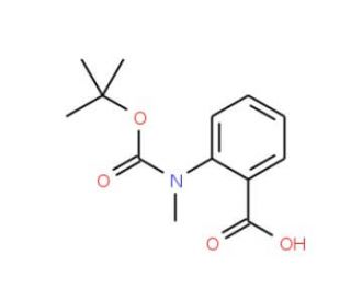 N-Boc-N-methylanthranilic acid (CAS 141871-02-5) - chemical structure image