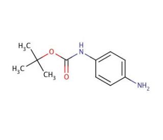 N-Boc-p-phenylenediamine (CAS 71026-66-9) - chemical structure image