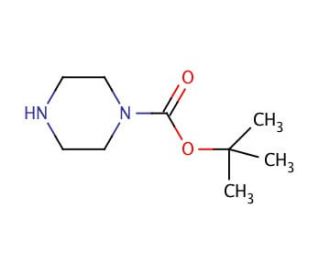 N-Boc-piperazine (CAS 57260-71-6) - chemical structure image