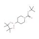 N-Boc-piperidine-4-boronic acid pinacol ester (CAS 1048970-17-7) - chemical structure image