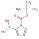 N-Boc-pyrryl-boronic Acid (CAS 135884-31-0) - chemical structure image