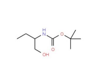 N-Boc-(R)-(&plus;)-2-amino-1-butanol (CAS 150736-71-3) - chemical structure image
