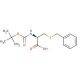 N-Boc-S-benzyl-L-cysteine (CAS 5068-28-0) - chemical structure image