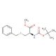 N-Boc-S-benzyl-L-cysteine Methyl Ester (CAS 55478-08-5) - chemical structure image