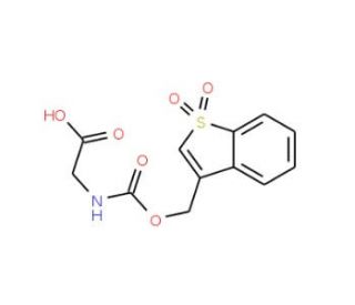 N-Bsmoc-glycine (CAS 197245-13-9) - chemical structure image