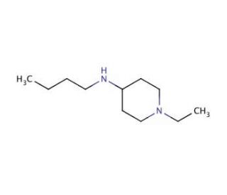 N-Butyl-1-ethylpiperidin-4-amine - chemical structure image