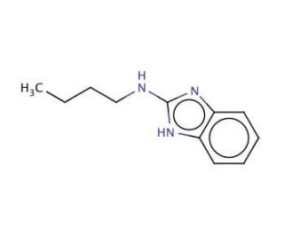 N-butyl-1H-benzimidazol-2-amine (CAS 51314-51-3) - chemical structure image