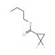 n-Butyl 2,2-Difluorocyclopropanecarboxylate (CAS 260352-79-2) - chemical structure image