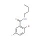 N-Butyl 2-bromo-5-fluorobenzamide (CAS 951884-19-8) - chemical structure image