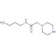N-butyl-2-piperazin-1-ylacetamide - chemical structure image