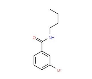N-Butyl 3-Bromobenzamide (CAS 35390-07-9) - chemical structure image
