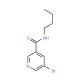 N-Butyl 5-bromonicotinamide (CAS 1150561-83-3) - chemical structure image