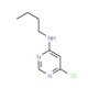 N-Butyl-6-chloropyrimidin-4-amine (CAS 26423-00-7) - chemical structure image