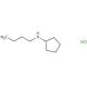 N-Butyl-N-cyclopentylamine hydrochloride - chemical structure image