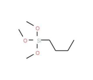 n-Butyltrimethoxysilane (CAS 1067-57-8) - chemical structure image