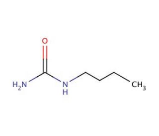 N-Butylurea (CAS 592-31-4) - chemical structure image
