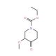 N-Carbethoxy-3-methoxy-4-piperidone (CAS 83863-72-3) - chemical structure image