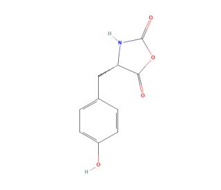 N-Carbonyl-L-Tyrosine Anhydride (CAS 3415-08-5) - chemical structure image