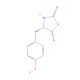 N-Carbonyl-L-Tyrosine Anhydride (CAS 3415-08-5) - chemical structure image