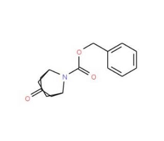 N-cbz-nortropinone (CAS 130753-13-8) - chemical structure image