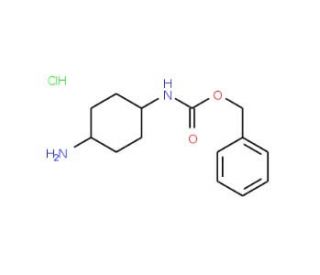 N-Cbz-trans-1,4-cyclohexanediamine hydrochloride - chemical structure image