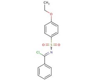 N-(Chloro-phenyl-methylene)-4-ethoxy-benzenesulfonamide - chemical structure image