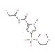 N-(chloroacetyl)-1-methyl-4-(morpholin-4-ylsulfonyl)-1H-pyrrole-2-carboxamide (CAS 1000932-87-5) - chemical structure image