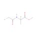 N-(Chloroacetyl)-DL-alanine Methyl Ester (CAS 153842-00-3) - chemical structure image