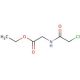 N-(Chloroacetyl)glycine ethyl ester (CAS 41602-50-0) - chemical structure image