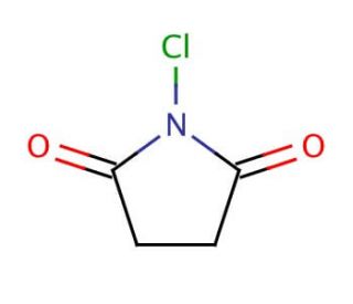 N-Chlorosuccinimide (CAS 128-09-6) - chemical structure image