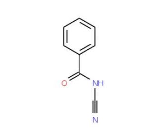 N-cyanobenzamide (CAS 15150-25-1) - chemical structure image