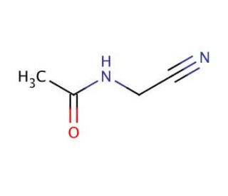 N-(Cyanomethyl)acetamide (CAS 4814-80-6) - chemical structure image