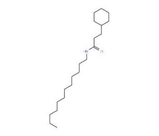 N-Cyclohexanecarbonyltetradecylamine - chemical structure image
