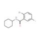 N-Cyclohexyl 2-bromo-5-fluorobenzamide (CAS 951884-99-4) - chemical structure image