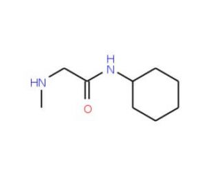 N-Cyclohexyl-2-(methylamino)acetamide - chemical structure image
