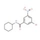 N-Cyclohexyl 3-bromo-5-nitrobenzamide (CAS 941294-22-0) - chemical structure image