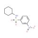 N-Cyclohexyl 3-nitrobenzenesulfonamide (CAS 93125-79-2) - chemical structure image