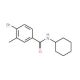 N-Cyclohexyl-4-bromo-3-methylbenzamide (CAS 1020252-80-5) - chemical structure image