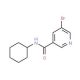N-Cyclohexyl 5-bromonicotinamide (CAS 342013-85-8) - chemical structure image