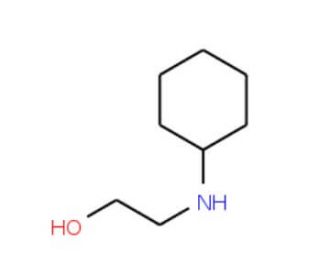 N-Cyclohexylethanolamine (CAS 2842-38-8) - chemical structure image