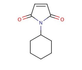N-Cyclohexylmaleimide (CAS 1631-25-0) - chemical structure image