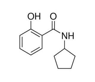 N-cyclopentyl-2-hydroxybenzamide (CAS 401939-75-1) - chemical structure image
