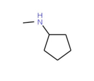 N-cyclopentyl-N-methylamine (CAS 2439-56-7) - chemical structure image