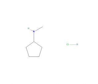 N-cyclopentyl-N-methylamine hydrochloride - chemical structure image