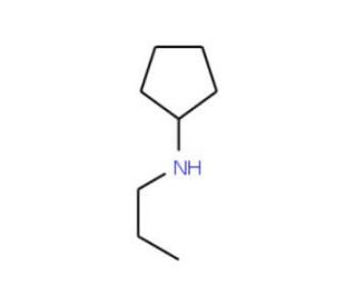 N-Cyclopentyl-N-propylamine (CAS 39190-95-9) - chemical structure image