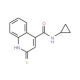 N-cyclopropyl-2-thioxo-1,2-dihydroquinoline-4-carboxamide - chemical structure image