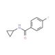 N-Cyclopropyl 4-fluorobenzamide (CAS 88229-16-7) - chemical structure image