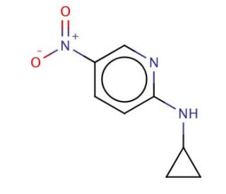 N-cyclopropyl-5-nitropyridin-2-amine - chemical structure image